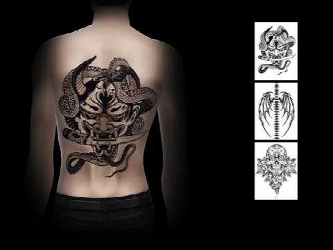 Tattoo back 01