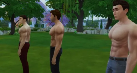 Bigger Chest/Ab Muscles for males