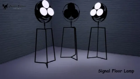 Les Spots + Fabrica Suspended Lights + Signal Floor Lamp