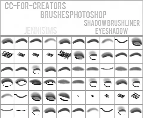 Brushes for Creators (Brush Liner, Eyeshadow)
