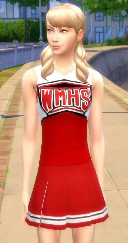 Glee’s Cheerios Cheerleading Uniform