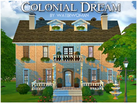 Colonial Dream house