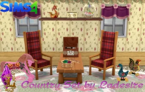 VitaSims’ Country Set Decor (101 items)