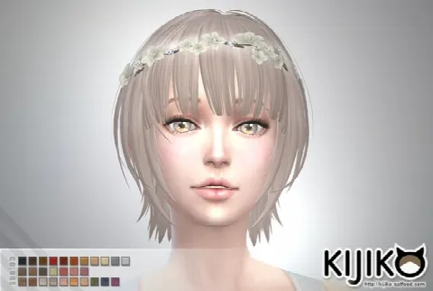 Bob with Straight Bangs (for Female)