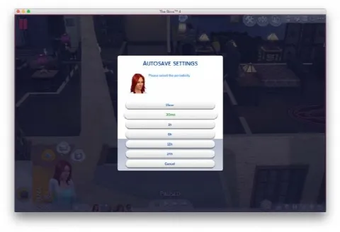 AutoSave for sims4