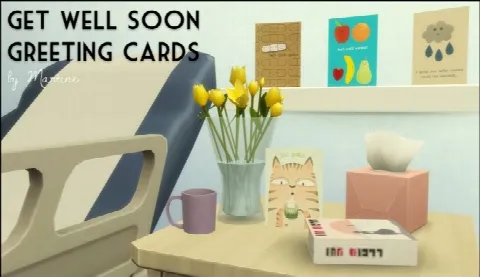 Get Well Soon greeting cards