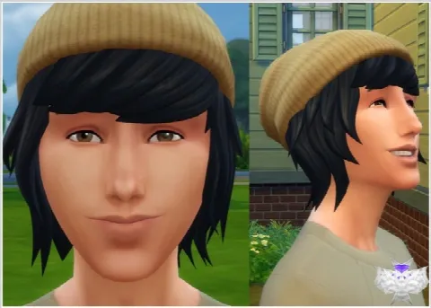 Spikey Hair by Dvdsims, Sims 4 hair CC – image 2