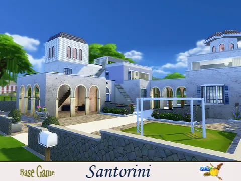 Santorini house