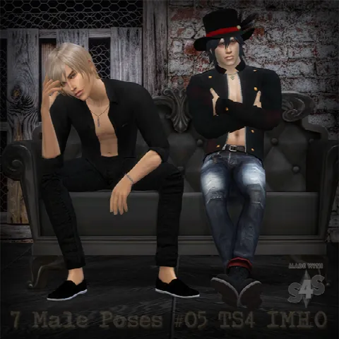7 Male Poses #05