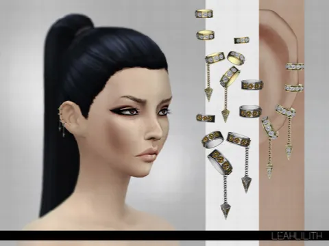 Pyramid Earcuff