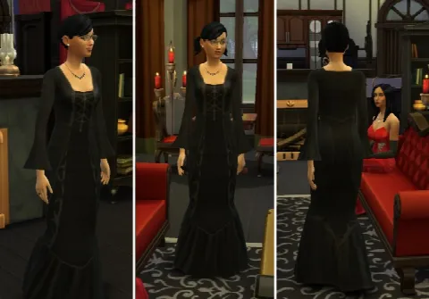 Cassandra Goth Dress