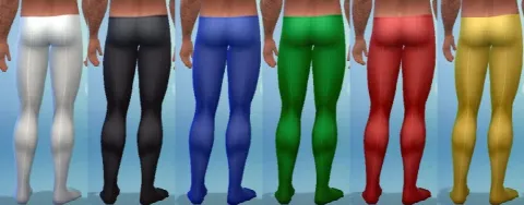 Male Tights More Muscle Defined Edition