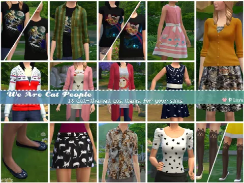 18 Cat-Themed CAS Items