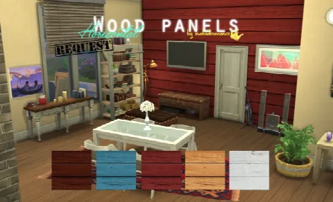 Wood Panels Horizontal version