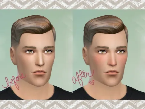 Rosy Cheeks and Nose Overlay