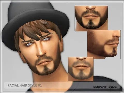 Facial Hair style 01