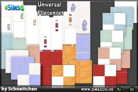 Universal Wall and Floor Tiles