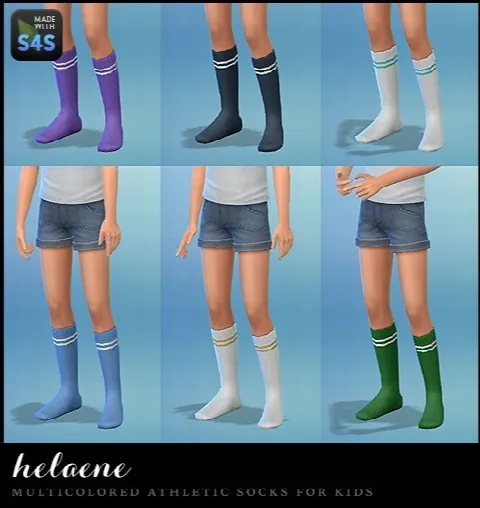 12 pairs of multicolored athletic socks