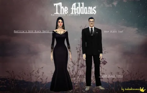 Morticia & Gomez Addams costumes