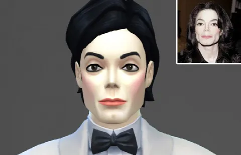 Michael Jackson TS4 model