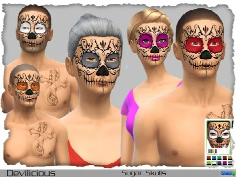 Sugar Skull mask