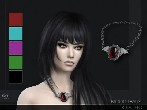 Blood Tears necklace