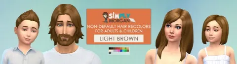 Light Brown Hair updated version