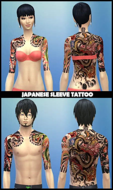 Japanese Sleeve Tattoo