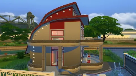 Retro-Futuristic house