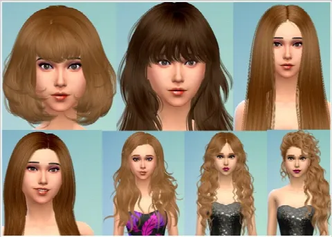 Conversion Hairs 3T4 Set 3