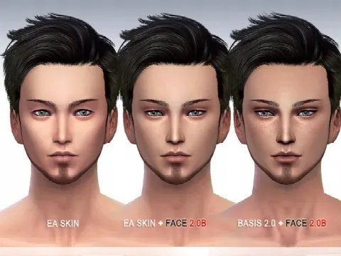 Facemask 2.0 by S-Club WMLL, Sims 4 facepaint CC – image 5