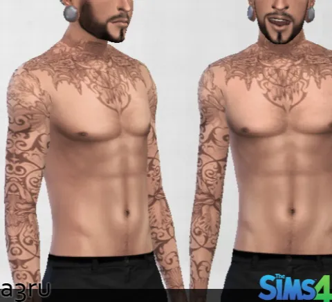 Full Floral tattoo