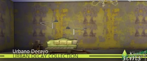 Decaying concrete walls
