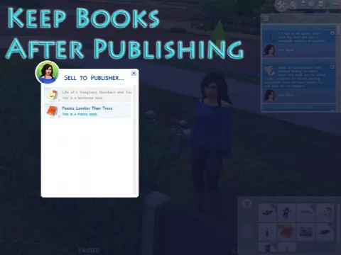 Keep Books After Publishing