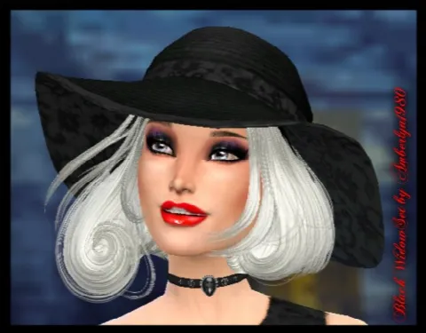 Black Widow Set by Amberlyndesignsforsims4, Sims 4 female clothes CC – image 2