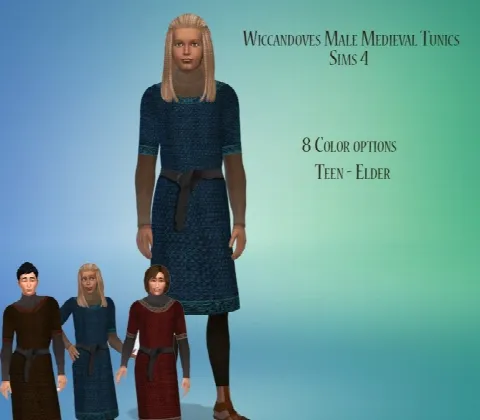 Medieval Mens Tunics