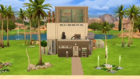 Scientist house