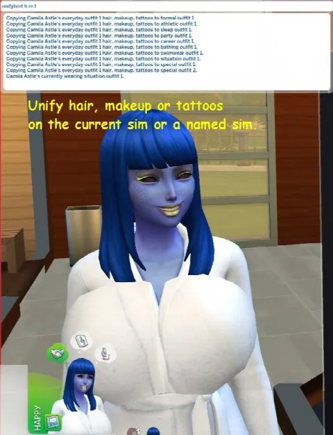 Unify Hair, Makeup and/or Tattoos