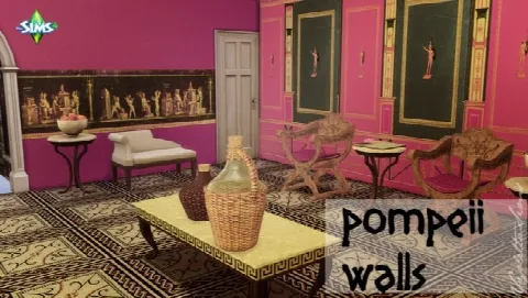 Pompeii walls