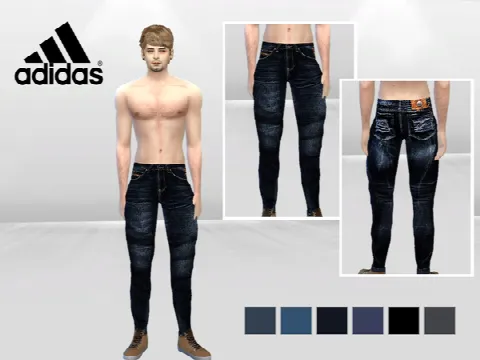 Allen Fade And Spot Urban Jeans