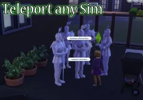 Teleport Any Sim