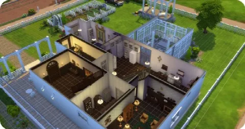 Practical Magic House by Annabellee25, Sims 4 residential lots CC – image 2
