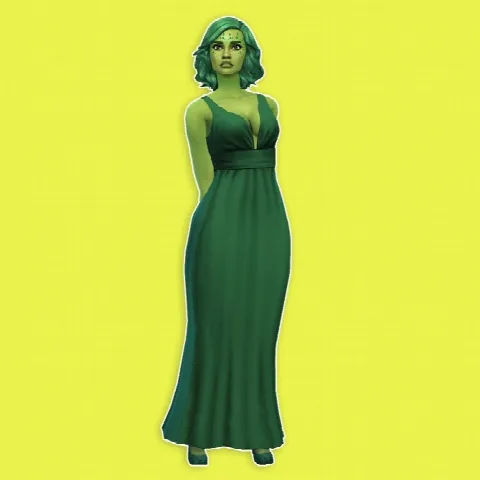 Broccoli Sprout Sim by Weepingsimmer, Sims 4 sims CC – image 2