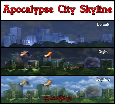 Apocalypse City Skyline Replacement