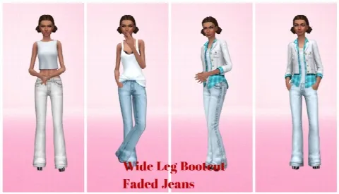 Wider Bootcut Jeans