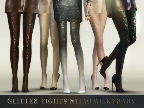 Glitter Tights N1