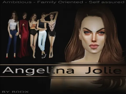 Angelina Jolie Look-alike Sim