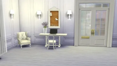 Shabby Chic Set by Meinkatzcreations, Sims 4 dining room CC – image 4