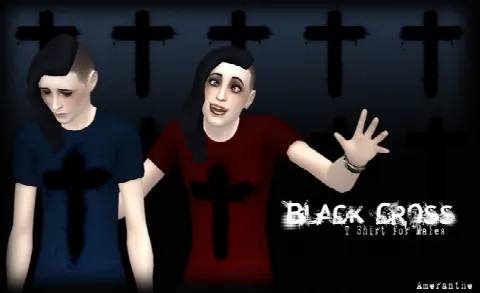 Black Cross Shirt