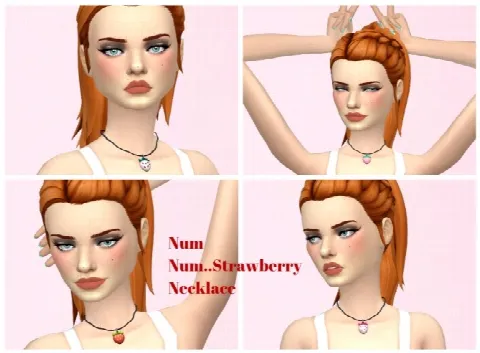 Strawberry Necklace